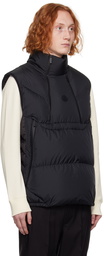 Moncler Black Aire Down Vest