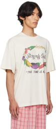 Story mfg. Off-White Grateful S/S T-Shirt