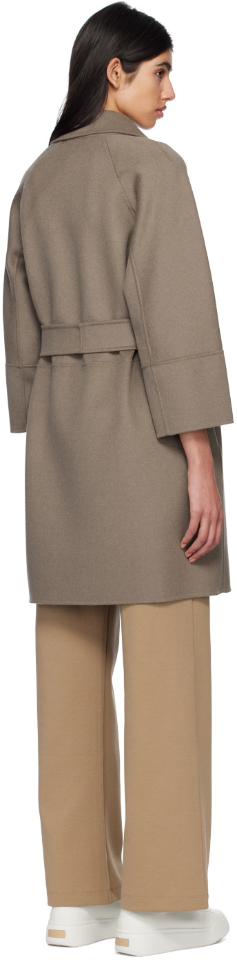S Max Mara Taupe Arona Coat