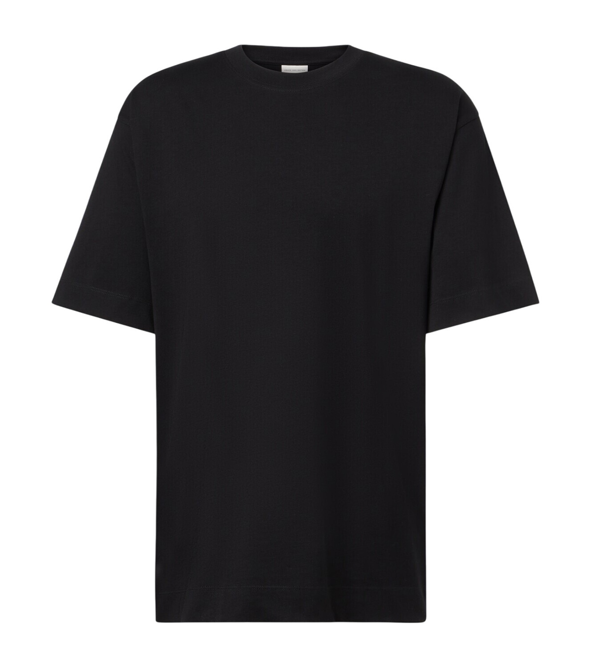 Dries Van Noten Brown Sheer Draped T-shirt Dries Van Noten