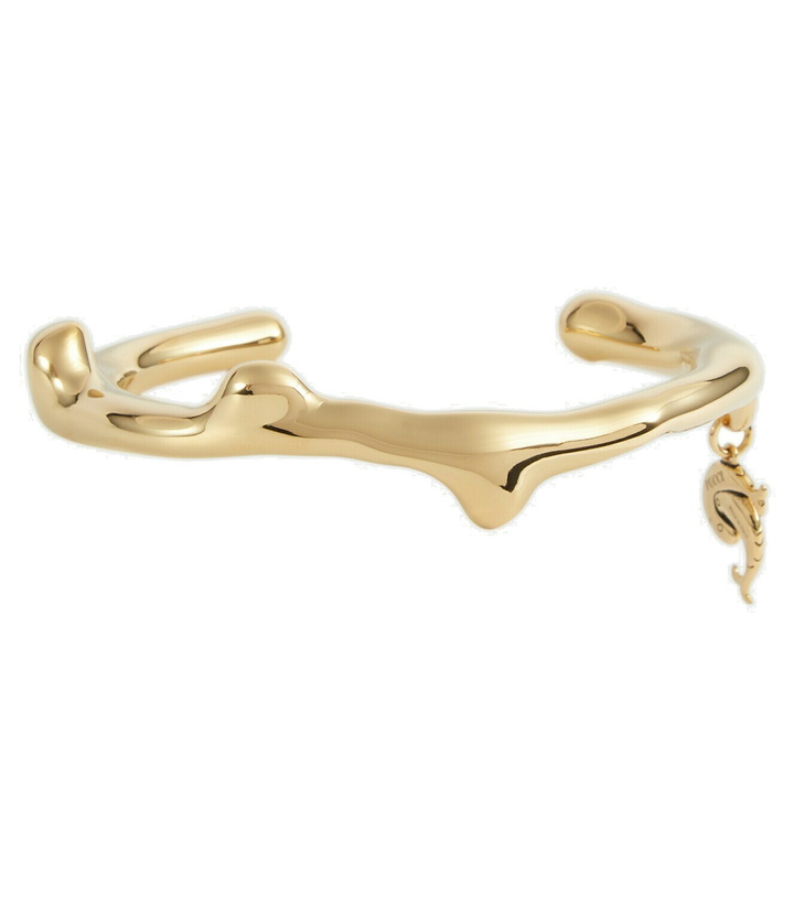 Photo: Pucci - Gold-plated pendant cuff bracelet