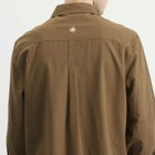 ACMH by Magic Castles Men's Newell Overshirt in Coffee Brown