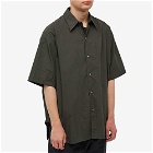 Studio Nicholson Men's Sorono Oversized Short Sleeve Shirt in Ivy