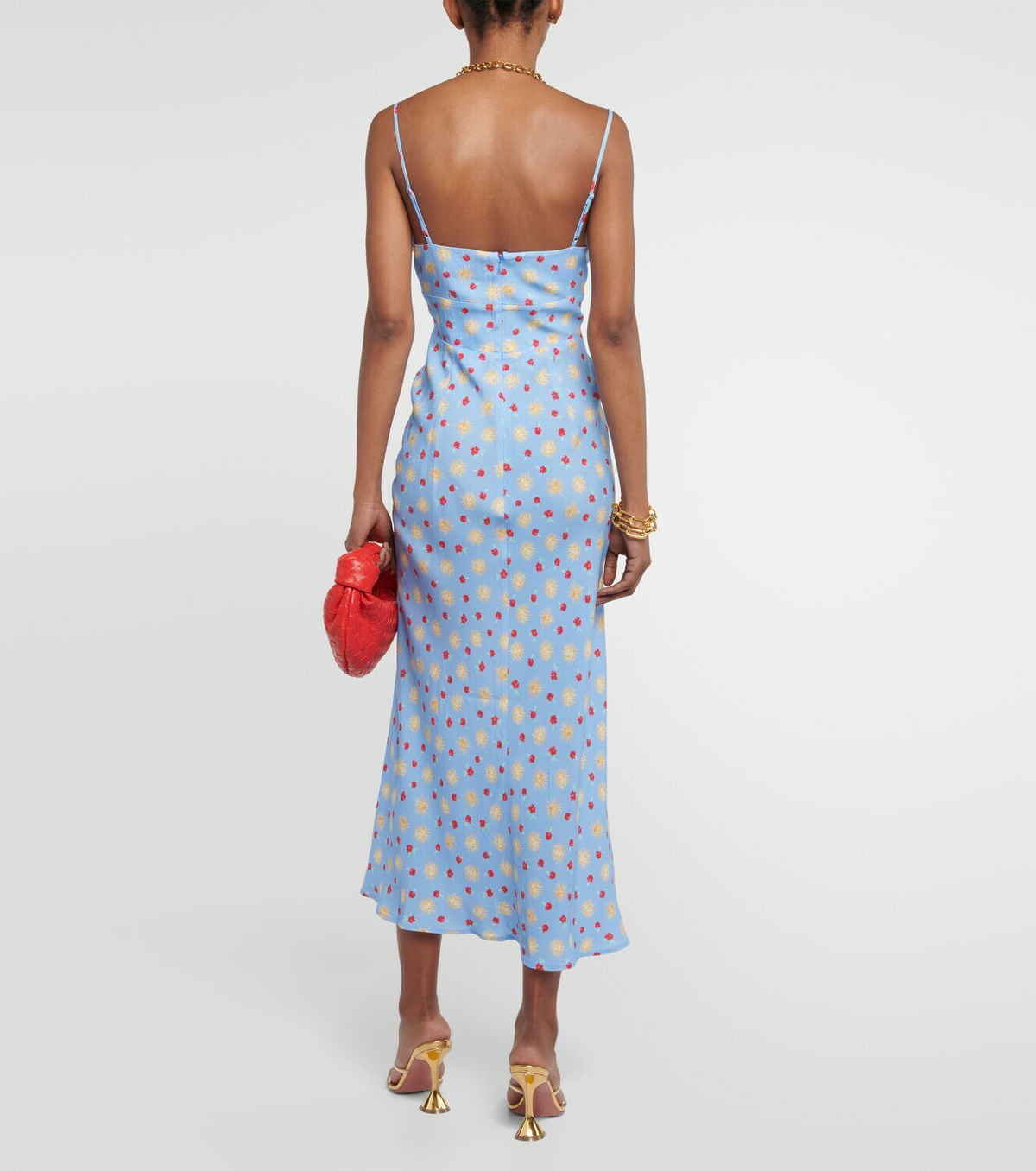 【Rixo】 Lanieプリントミディドレス Rixo Lanie printed midi dress Rixo