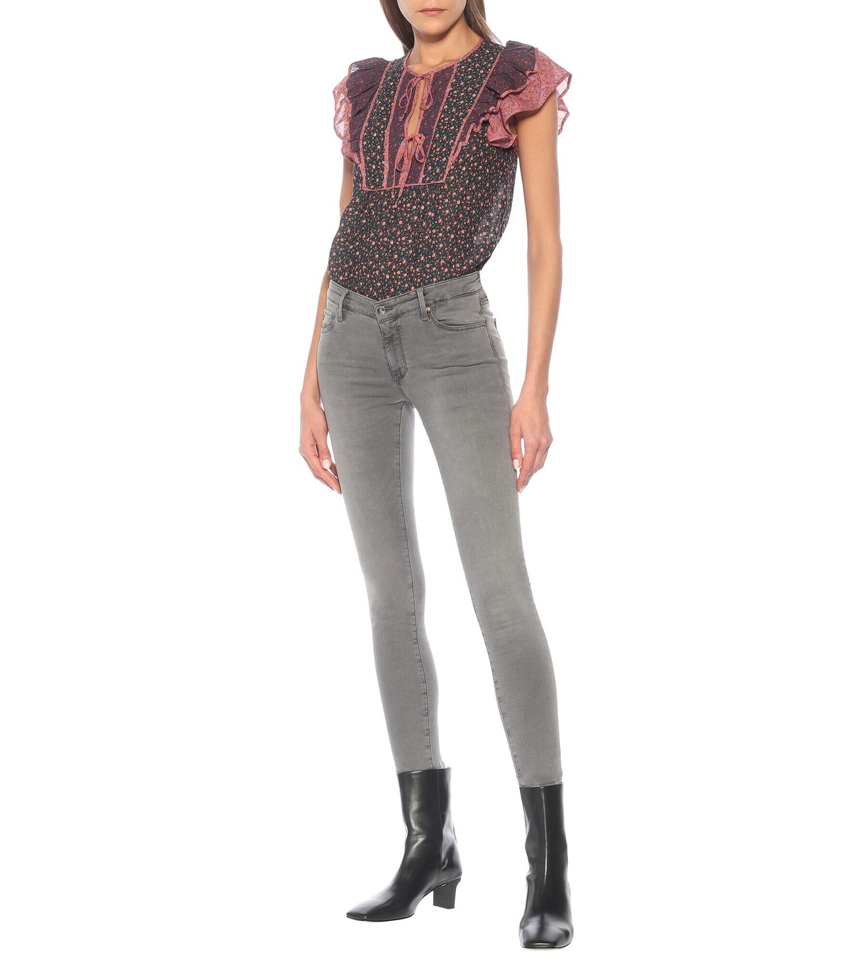 AG Jeans - Mid-rise skinny jeans