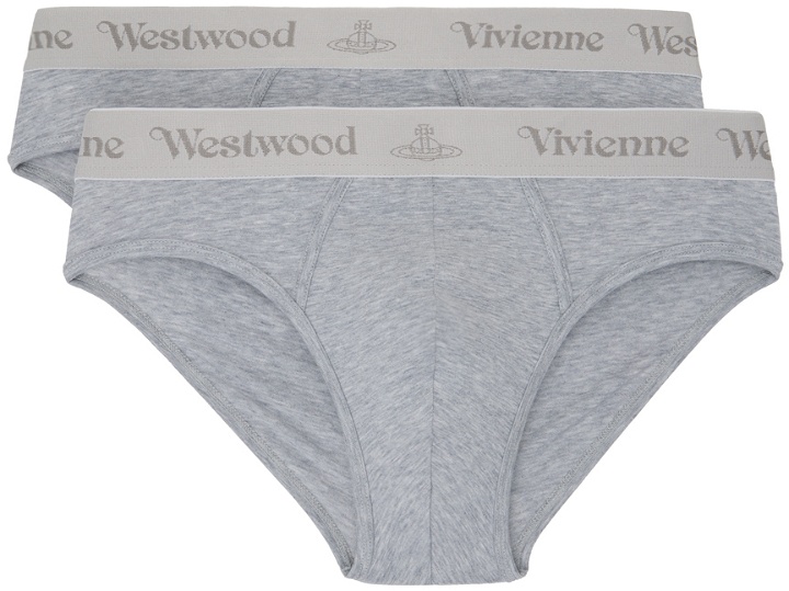 Photo: Vivienne Westwood Two-Pack Gray Briefs