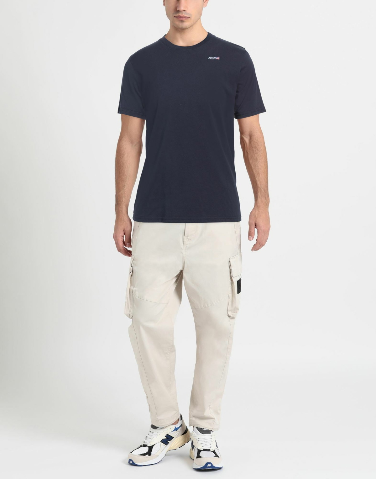 Autry Mens T-shirt in Blue