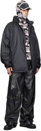 Acne Studios Black Water-Repellent Down Jacket