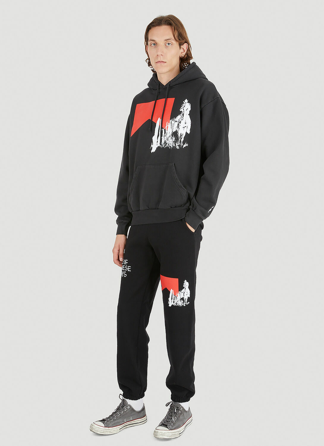 One Of These Days Fence Line Track Pants