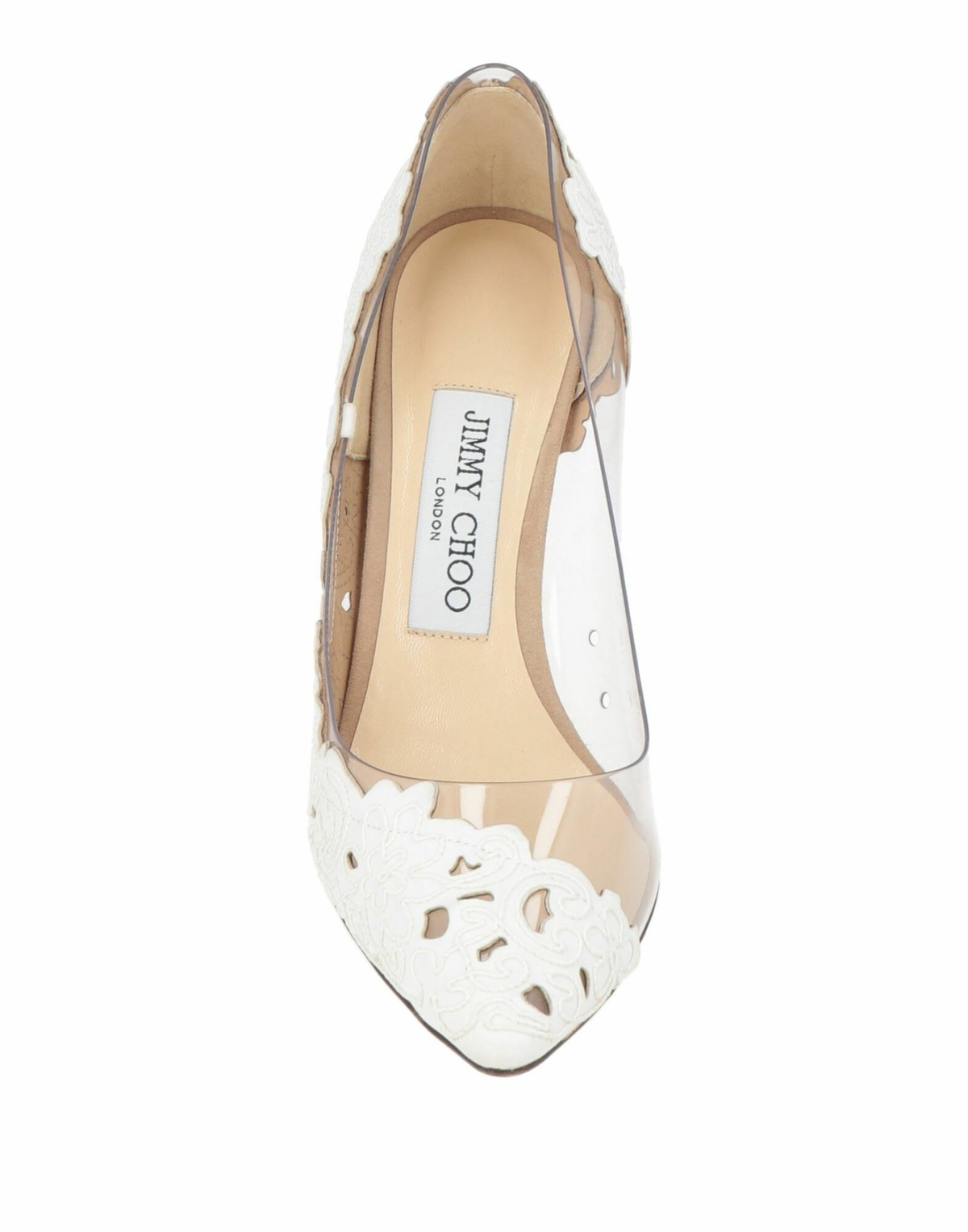 Jimmy Choo Womens Pumps in White