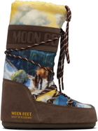Guest in Residence Brown Moon Boot Edition Icon Postcard Boots