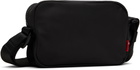Hugo Black Logo Patch Bag