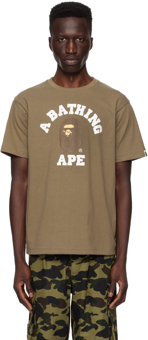 Photo: BAPE Brown College T-Shirt