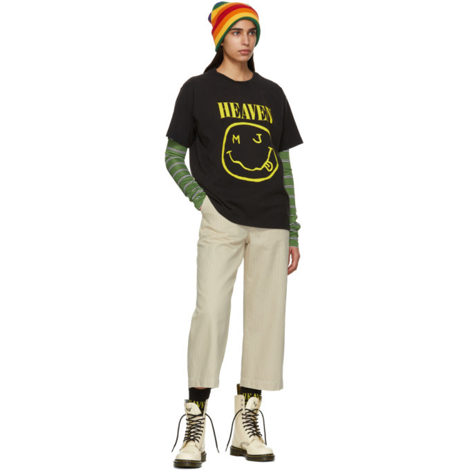 Marc Jacobs Black Redux Grunge Bootleg T-Shirt Marc Jacobs