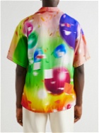 Flagstuff - Convertible-Collar Printed Voile Shirt - Multi