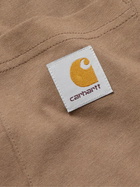 Carhartt WIP - Logo-Appliquéd Cotton-Jersey T-Shirt - Brown