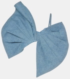 Nina Ricci Bow-detail denim top