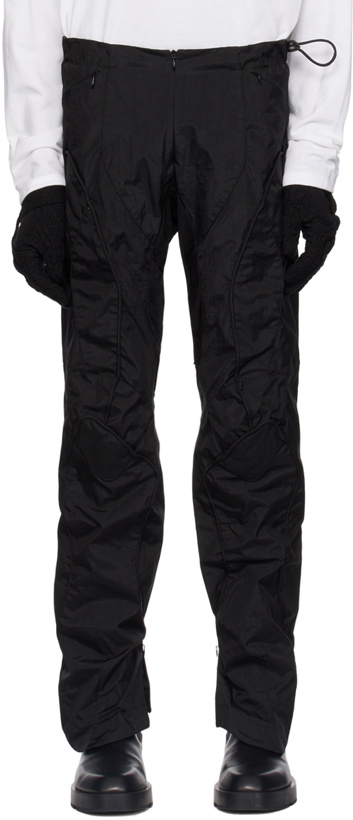 Photo: HOKITA Black Drawstring Cargo Pants