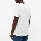 Comme des Garçons Play Men's Little Black Heart T-Shirt in White