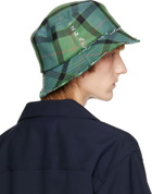 Marni Green Tartan Bucket Hat