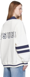 Ksubi White '99' Boyfriend Polo Sweatshirt