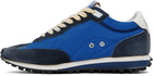 Golden Goose Blue Marathon Sneakers