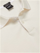 HUGO BOSS - Mercerised Cotton Polo Shirt - Neutrals