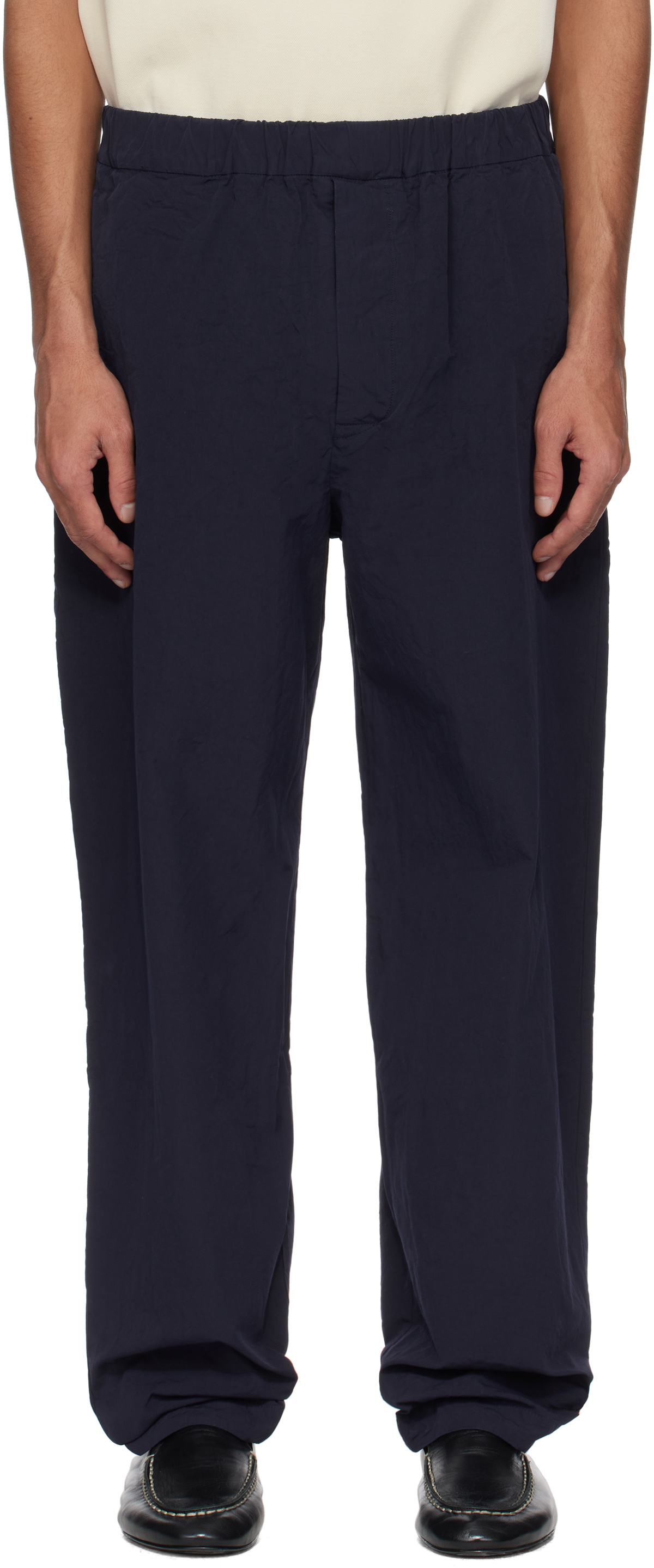 CASEY CASEY Navy Jog Ah Trousers
