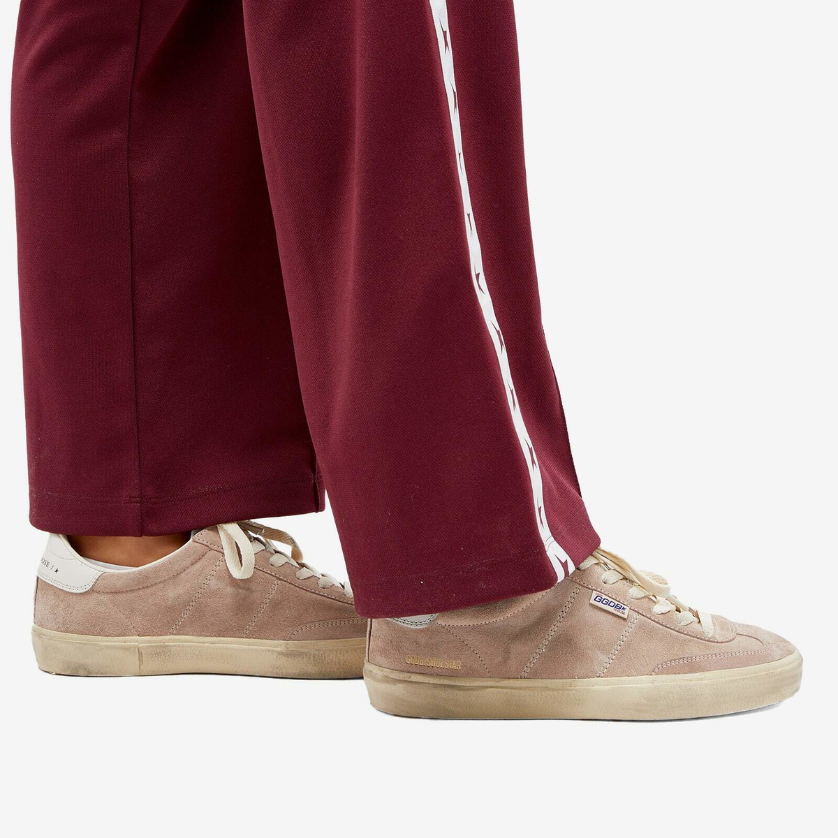 Golden Goose Women's Soul Star Sneakers in Powder Pink/Milk Golden