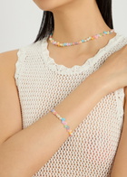Anni LU Fleur 18kt Gold-plated Bracelet - Multicoloured - One Size