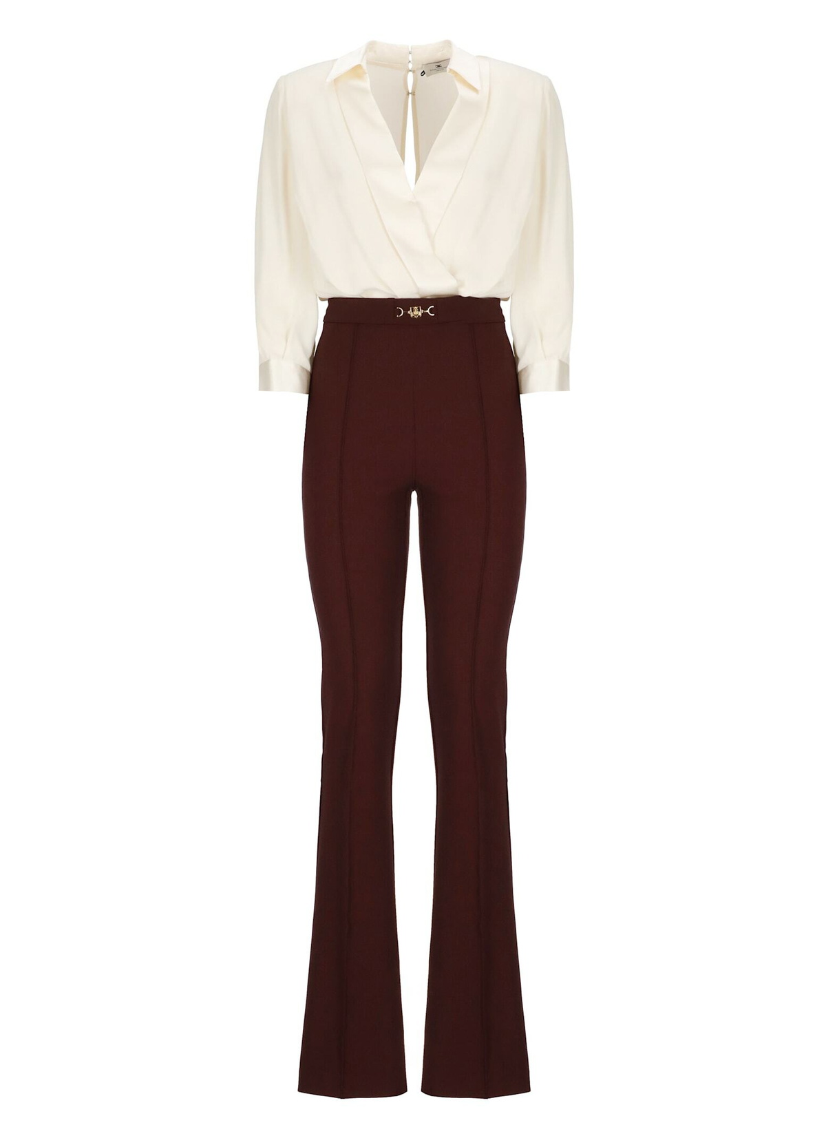 ワンピース ELISABETTA FRANCHI Viscose jumsuit with removable trouser Elisabetta Franchi Viscose jumpsuit trousers removable | The