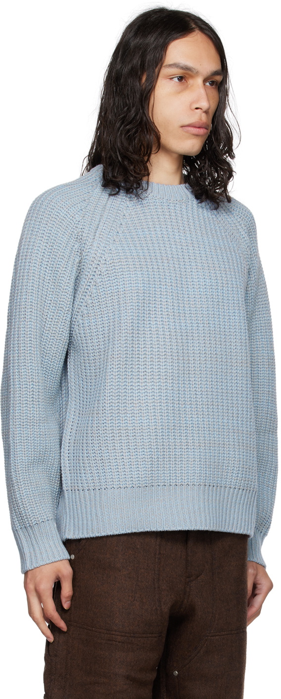 AFTER PRAY Blue Solar Sweater
