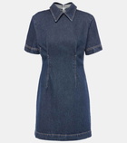 Sportmax Douglas denim polo dress