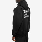 WTAPS Men's Visual Uparmored Hoody in Black