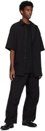 N.Hoolywood Black Sleeveless T-Shirt