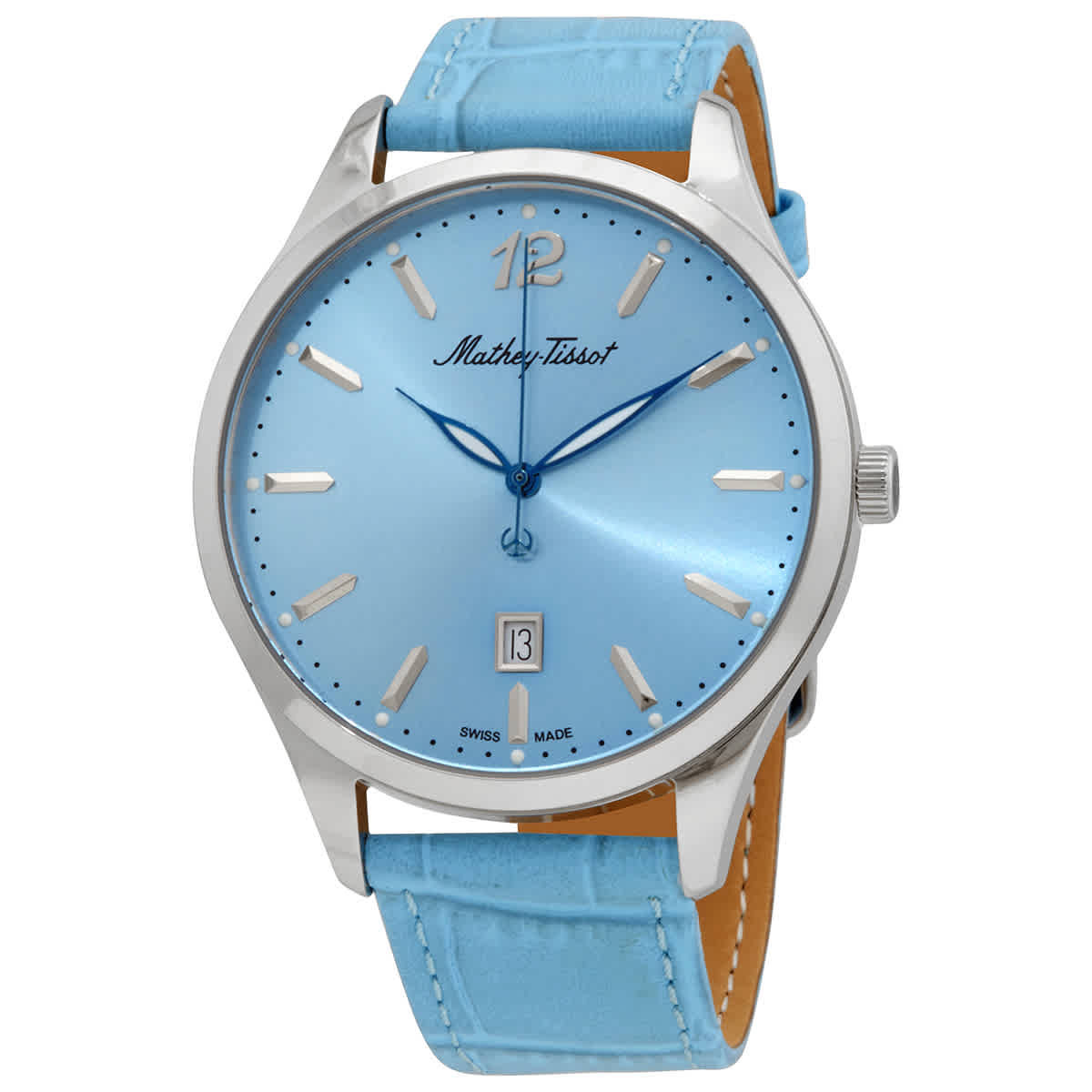 Mathey-Tissot Urban Quartz Blue Dial Mens Watch H411SKY