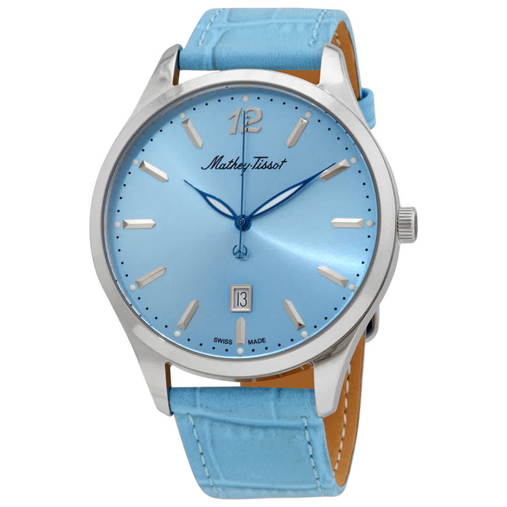 Photo: Mathey-Tissot Urban Quartz Blue Dial Mens Watch H411SKY
