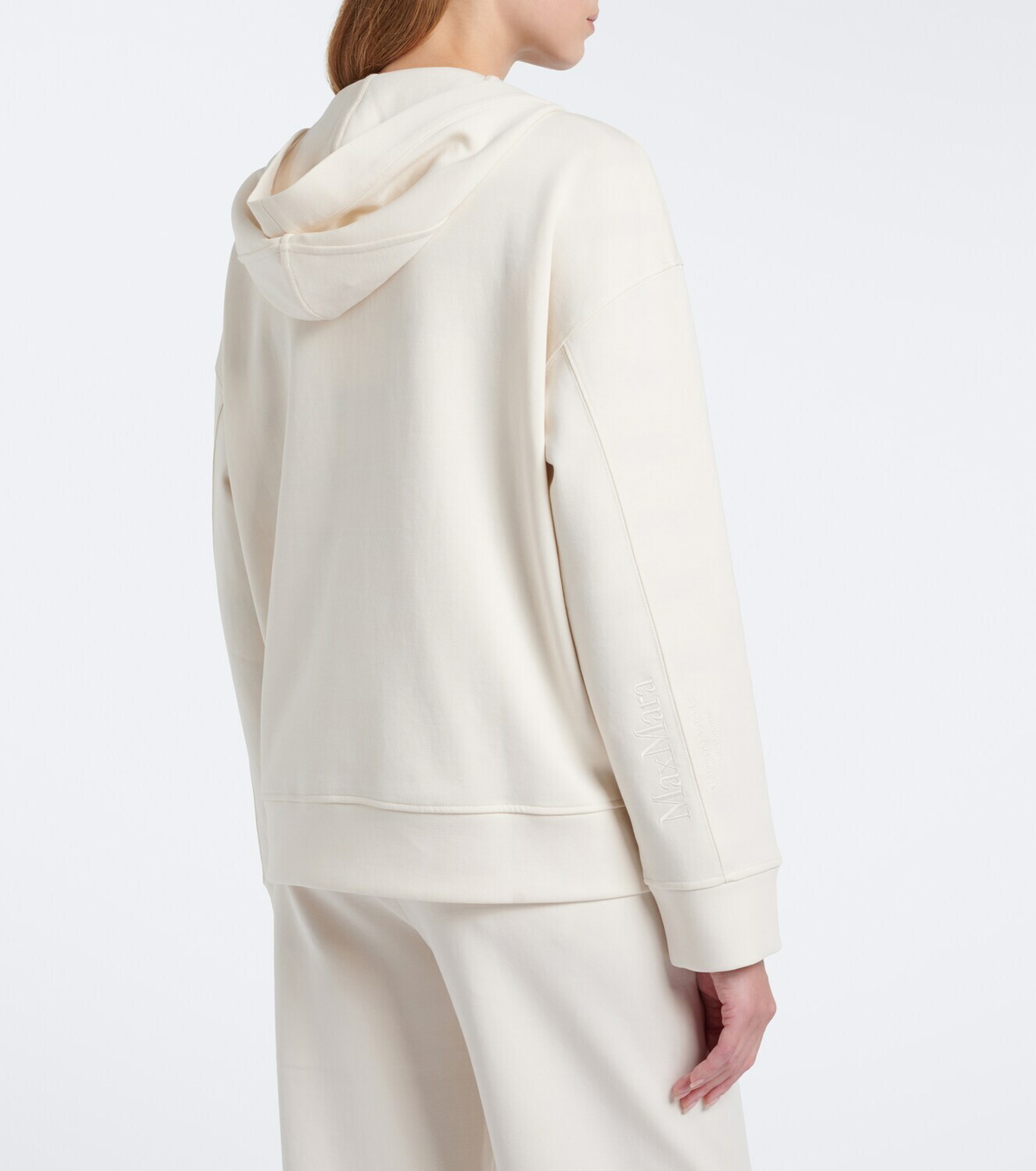 'S Max Mara Cotton-blend hoodie