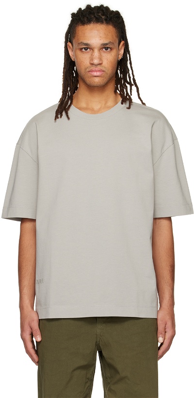 Photo: APPLIED ART FORMS Gray LM1-4 T-Shirt