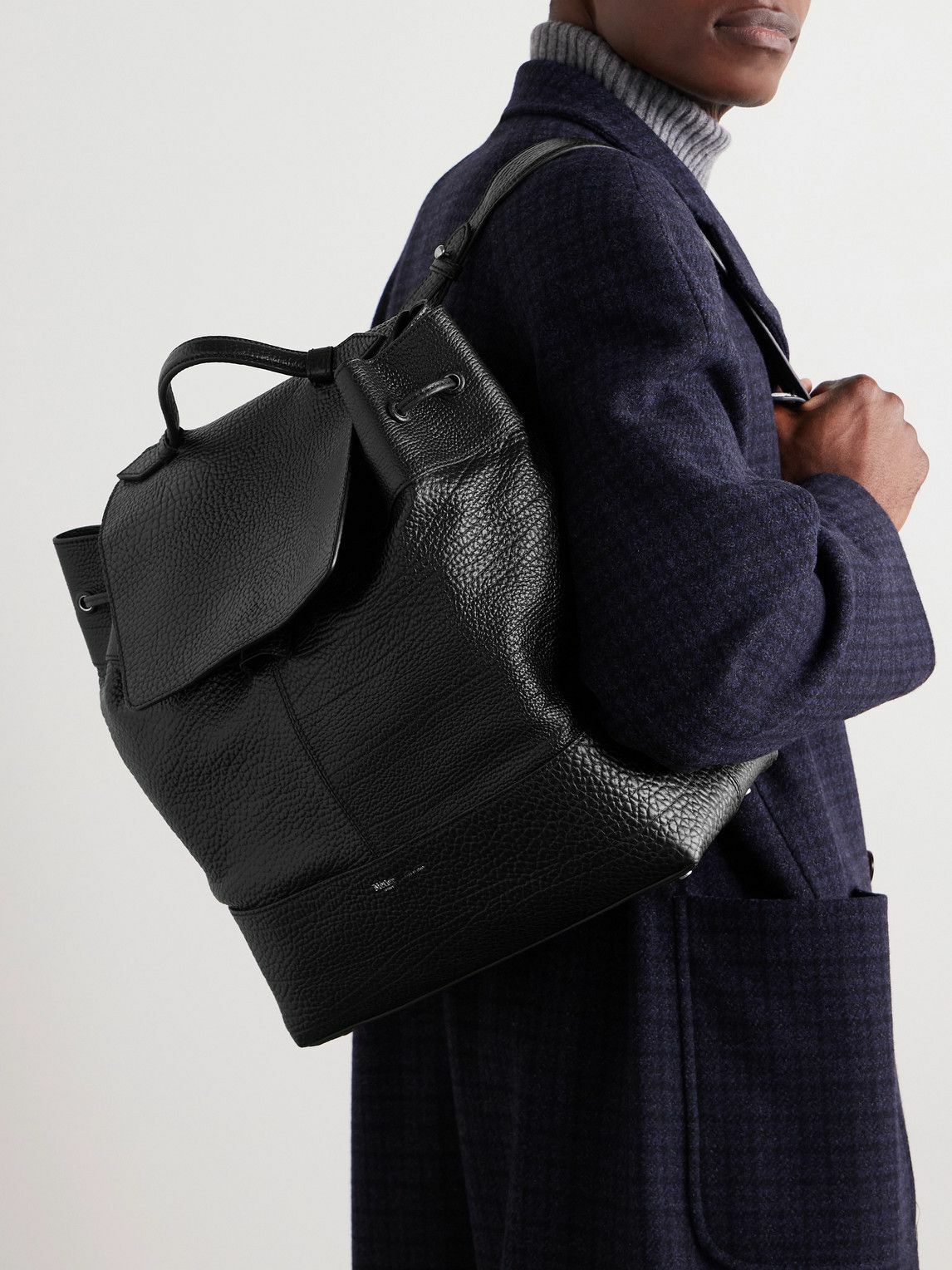 Métier - Glide Full-Grain Leather Backpack