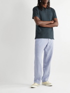 Outerknown - Sojourn Organic Pima Cotton-Jersey Polo Shirt - Blue