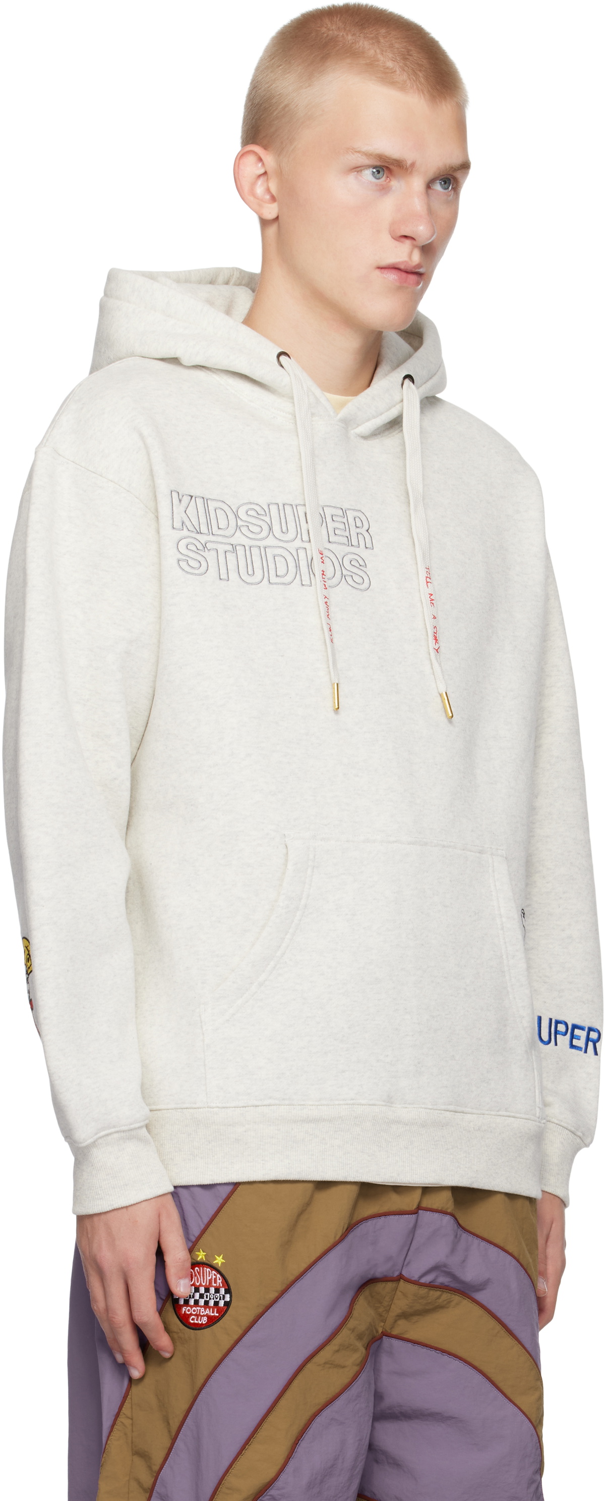 KidSuper Gray Super Hoodie