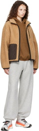 Canada Goose Beige Simcoe Zip Up Fleece Jacket