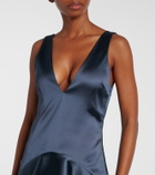 JW Anderson Asymmetric draped minidress