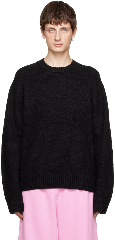 Photo: Acne Studios Black Pilled Sweater
