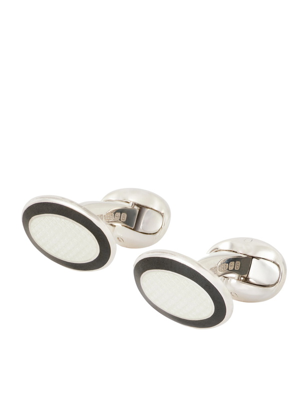 Photo: Deakin & Francis - Enamel Sterling Silver Cufflinks