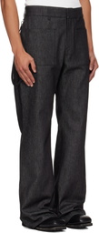 Courrèges Black 2-Pocket Jeans