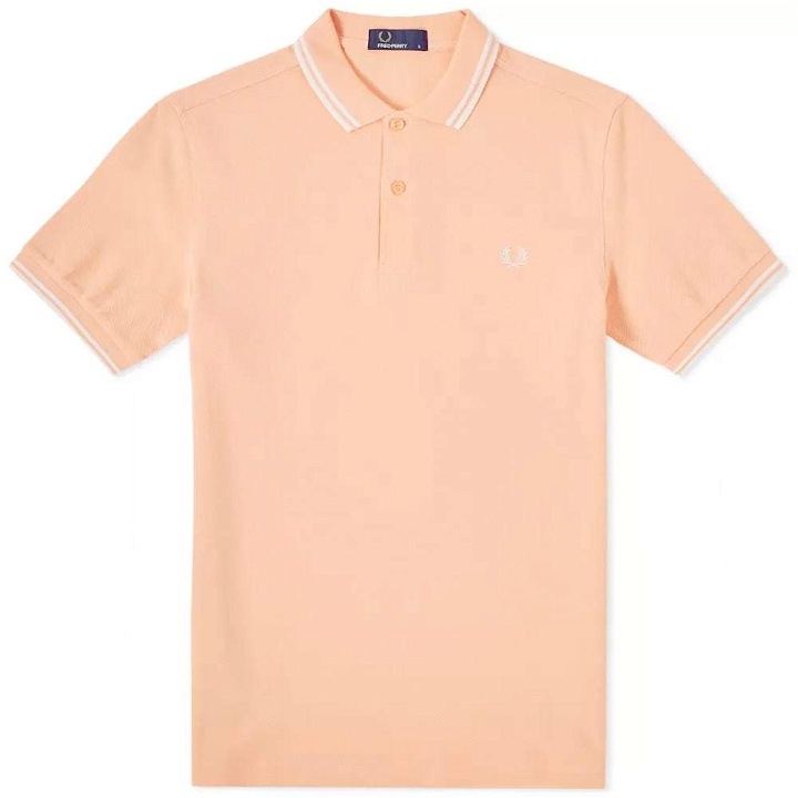 Photo: Fred Perry Twin Tipped Polo Orange