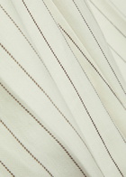 Polo Ralph Lauren Pinstriped Straight-leg Trousers Cream