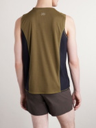 Portal - Range Light Polartec Polartec® Running Tank Top - Green
